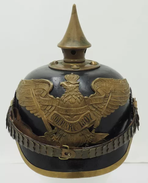 Prussian 9th Grenadier "Colberg 1807" Enlisted Pickelhaube Visuel 1 principal